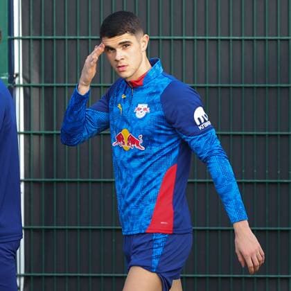 Training RB Leipzig Bundesliga Leipzig, 12.11.2025, Trainingszentrum am Cottaweg, Saison 2025 2026, Fußball, Männer, 1. Bundesliga , Training RB Leipzig , Im Bild: Kosta Nedeljkovic ,