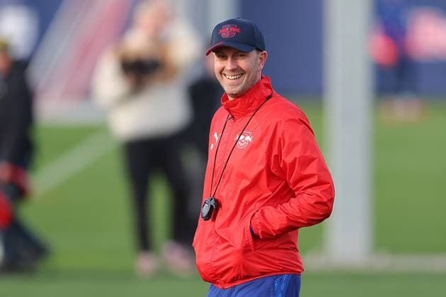 Training RB Leipzig Bundesliga Leipzig, 12.11.2025, Trainingszentrum am Cottaweg, Saison 2025 2026, Fußball, Männer, 1. Bundesliga , Training RB Leipzig , Im Bild: Trainer Ole Werner ,