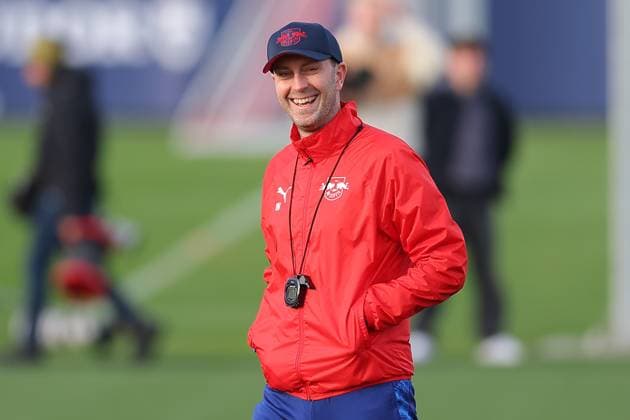 Training RB Leipzig Bundesliga Leipzig, 12.11.2025, Trainingszentrum am Cottaweg, Saison 2025 2026, Fußball, Männer, 1. Bundesliga , Training RB Leipzig , Im Bild: Trainer Ole Werner ,