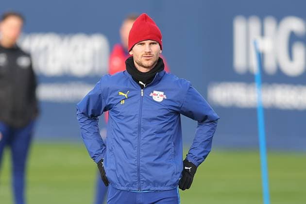 Training RB Leipzig Bundesliga Leipzig, 12.11.2025, Trainingszentrum am Cottaweg, Saison 2025 2026, Fußball, Männer, 1. Bundesliga , Training RB Leipzig , Im Bild: Timo Werner ,