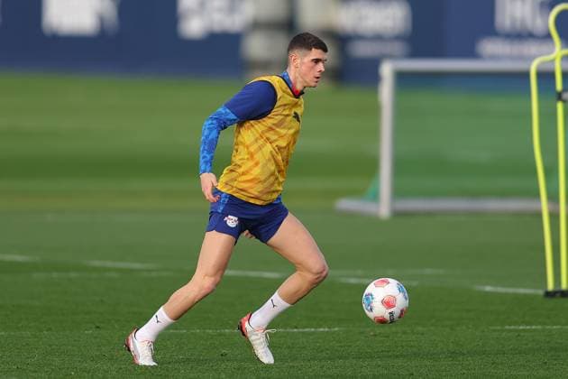 Training RB Leipzig Bundesliga Leipzig, 12.11.2025, Trainingszentrum am Cottaweg, Saison 2025 2026, Fußball, Männer, 1. Bundesliga , Training RB Leipzig , Im Bild: Kosta Nedeljkovic ,