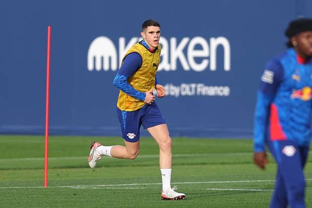 Training RB Leipzig Bundesliga Leipzig, 12.11.2025, Trainingszentrum am Cottaweg, Saison 2025 2026, Fußball, Männer, 1. Bundesliga , Training RB Leipzig , Im Bild: Kosta Nedeljkovic ,