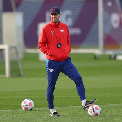 Training RB Leipzig Bundesliga Leipzig, 12.11.2025, Trainingszentrum am Cottaweg, Saison 2025 2026, Fußball, Männer, 1. Bundesliga , Training RB Leipzig , Im Bild: Trainer Ole Werner ,