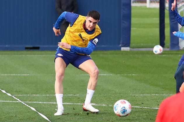 Training RB Leipzig Bundesliga Leipzig, 12.11.2025, Trainingszentrum am Cottaweg, Saison 2025 2026, Fußball, Männer, 1. Bundesliga , Training RB Leipzig , Im Bild: Kosta Nedeljkovic ,
