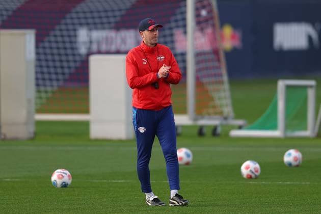 Training RB Leipzig Bundesliga Leipzig, 12.11.2025, Trainingszentrum am Cottaweg, Saison 2025 2026, Fußball, Männer, 1. Bundesliga , Training RB Leipzig , Im Bild: Trainer Ole Werner ,