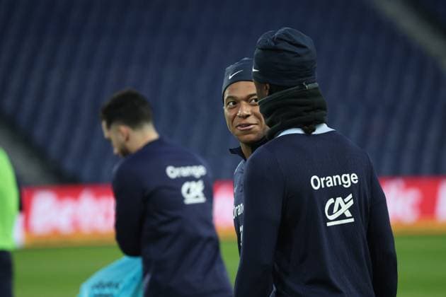 Entraînement de l’équipe de France au Parc des Princes PHOTOPQR LE PARISIEN Olivier Arandel ; Paris ; 12 11 2025 ; Paris, France Mercredi 12 novembre 2025 Football Équipe de France Entraînement de l’Equipe de France Kylian Mbappe LP Olivier Arandel Paris, France, nov 12th 2025 France national team, Nationalteam at training