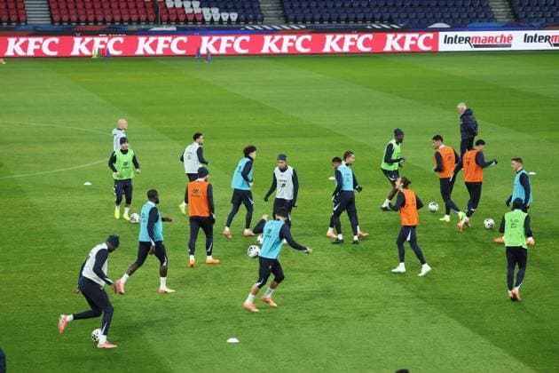 Entraînement de l’équipe de France au Parc des Princes PHOTOPQR LE PARISIEN Olivier Arandel ; Paris ; 12 11 2025 ; Paris, France Mercredi 12 novembre 2025 Football Équipe de France Entraînement de l’Equipe de France LP Olivier Arandel Paris, France, nov 12th 2025 France national team, Nationalteam at training