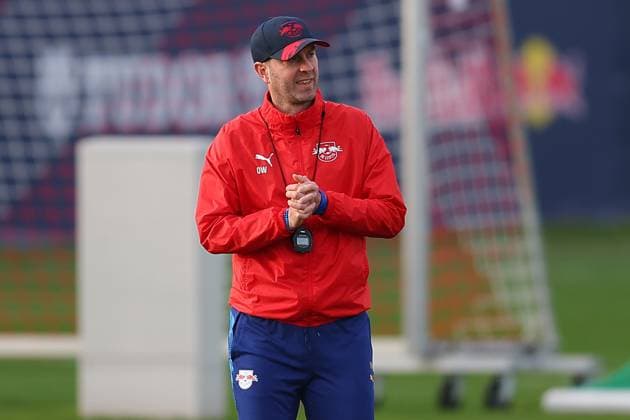 Training RB Leipzig Bundesliga Leipzig, 12.11.2025, Trainingszentrum am Cottaweg, Saison 2025 2026, Fußball, Männer, 1. Bundesliga , Training RB Leipzig , Im Bild: Trainer Ole Werner ,
