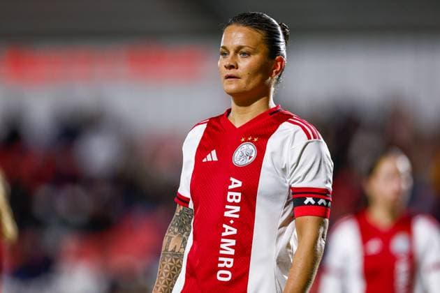 251112 Sherida Spitse of Ajax during the UEFA Women s Europa Cup between Ajax and Hammarby on November 12, 2025 in Amsterdam. Photo: Toon Dompeling BILDBYRAN kod XY XY0084 fotboll football soccer fotball europa cup ajax hammarby uefa womens europa cup dam bbeng Copyright: TONxDOMPELING BB251112BB423