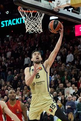 Turkish Airlines EuroLeague Basketball, FC Bayern Munich Basketball vs FC Barcelona, Barca München FC Bayern Basketball, Munich FC Bayern Basketball, Barcelona FC, 2025-11-12 in München (SAP Garden) SATORANSKY Tomas (FC Barcelona Guard (Nr.13) (BAR13)) sportworld München SAP Garden Bayern Deutschland