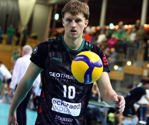 Patrick RUPPRECHT(Haching), He Volleyball Bundesliga 2025 26 TSV Haching Muenchen vs ASV Dachau, Geothermie Arena, Unterhaching, 12.11.25 Copyright: WolfgangxFehrmann