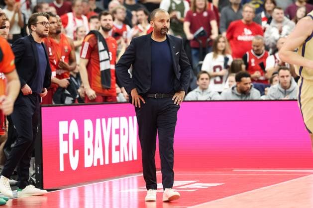 T. J. Parker (FC Bayern Basketball, Co-Trainer), GER, FC Bayern Basketball vs. FC Barcelona, Barca Basketball, Euroleague, 10. Spieltag, Saison 2025 2026, 12.11.2025, GER, FC Bayern Basketball vs. FC Barcelona, Basketball, Euroleague, 10. Spieltag, Saison 2025 2026, 12.11.2025 Muenchen Copyright: xEibner-Pressefoto JennixMaulx EP_JML