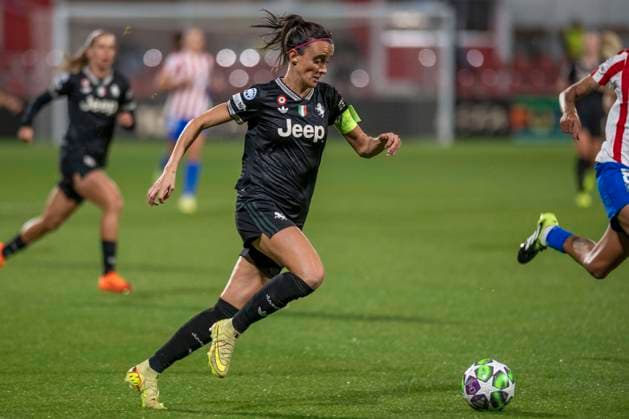 November 13, 2025, Alcala De Henares, Madrid, Spain: BARBARA BONANSEA of Juventus de Turin during the UEFA Women s Champions League soccer match between ATLETICO DE MADRID WOMENS Vs. JUVENTUS DE TURIN, held on November 12, 2025, at the AlcaloÂ¡ de Henares Sports Center in Madrid, Spain. Alcala De Henares Spain - ZUMAc312 20251113_zsp_c312_050 Copyright: xOscarxManuelxSanchezx
