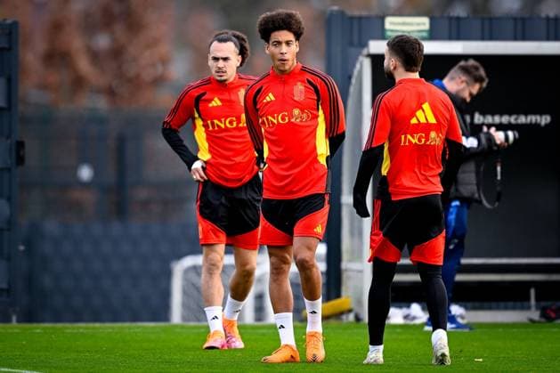 Kazakhstan v Belgium - FIFA World Cup, WM, Weltmeisterschaft, Fussball 2026 UEFA Qualifier - Media Activities 13 11 2025 TUBIZE, BELGIUM - NOVEMBER 13 : Witsel Axel midfielder of Belgium pictured during a training session of the Belgian National Football team prior to the FIFA World Cup 2026 European Qualifiers match between Kazakhstan and Belgium on November 13, 2025 in Tubize, Belgium, 13 11 2025  Copyright: xTomasxSiskx