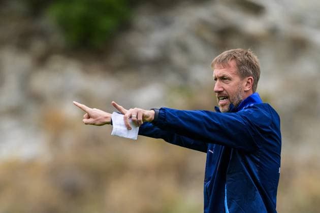 251113 Head coach Graham Potter of the Swedish national football team during a training session on November 13, 2025 in Marbella. Photo: Joel Marklund BILDBYRAN kod JM JM0748 bbeng fotboll football soccer fotball vm-kval FIFA World Cup, WM, Weltmeisterschaft, Fussball qualifier träning practice training sverige sweden sverige a Copyright: JOELxMARKLUND BB251113JM012