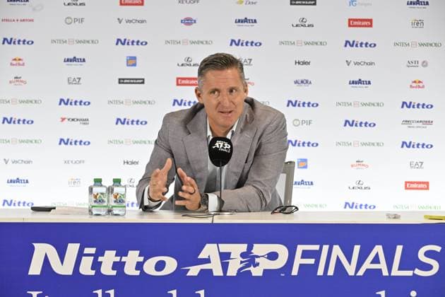 Netto ATP, Tennis Herren finals 2025 Turino - Tennis - Atp - Netto Atp finals 2025 Turino - 12 11 2025 - President Gaudenzi - Atp Tour - Italie Torino  Copyright: xChryslenexCaillaud Pznewsx