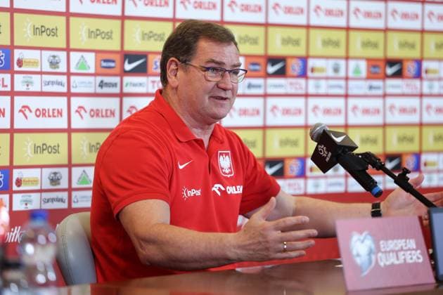 WARSZAWA 13.11.2025 KONFERENCJA PRASOWA REPREZENTACJI POLSKI --- POLISH FOOTBALL national team, Nationalteam press conference, PK, Pressekonferenz IN WARSAW JAN URBAN FOT. PIOTR KUCZA FOTOPYK NEWSPIX.PL --- newspix.pl POLAND OUT! 