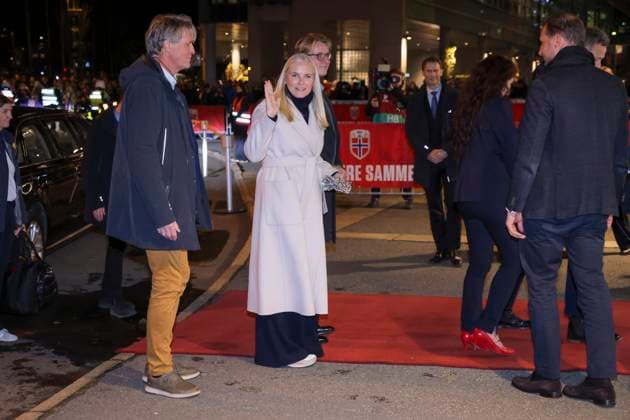 Football, World Cup qualification Norway Estonia Oslo 20251113 Crown Princess Mette Marita arrives at the World Cup qualifying football match between Norway and Estonia at Ullevaal Stadion Photo Amanda Pedersen Giske NTB Oslo Norway EDITORIAL USE ONLY RESTRICTED USE FOR BETTING COMPANIES  Copyright: xAmandaxPedersenxGiskex xNTBx