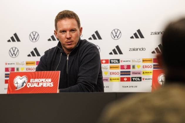 Julian Nagelsmann (Trainer Deutschland), Pressekonferenz, Luxemburg vs Deutschland, Fussball, WM Qualifikation Europa, 09. Spieltag, Saison 2025 2026, 13.11.2025 Luxemburg vs Deutschland, Fussball, WM Qualifikation Europa, 09. Spieltag, Saison 2025 2026, 13.11.2025 Copyright: xEibner-Pressefoto AlexanderxNeisx EP_ANS