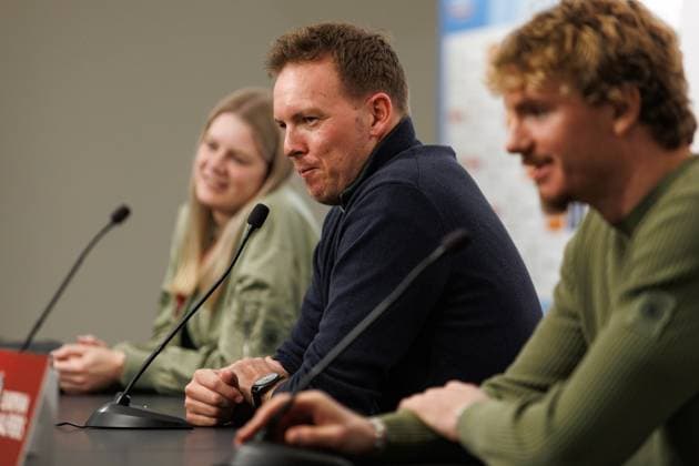 Julian Nagelsmann (Trainer Deutschland), Pressekonferenz, Luxemburg vs Deutschland, Fussball, WM Qualifikation Europa, 09. Spieltag, Saison 2025 2026, 13.11.2025 Luxemburg vs Deutschland, Fussball, WM Qualifikation Europa, 09. Spieltag, Saison 2025 2026, 13.11.2025 Copyright: xEibner-Pressefoto AlexanderxNeisx EP_ANS