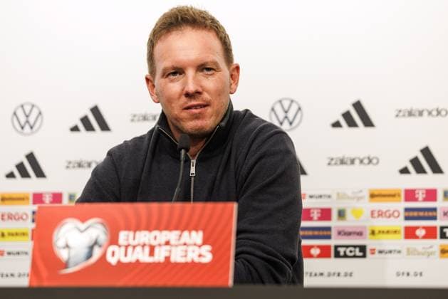 Julian Nagelsmann (Trainer Deutschland), Pressekonferenz, Luxemburg vs Deutschland, Fussball, WM Qualifikation Europa, 09. Spieltag, Saison 2025 2026, 13.11.2025 Luxemburg vs Deutschland, Fussball, WM Qualifikation Europa, 09. Spieltag, Saison 2025 2026, 13.11.2025 Copyright: xEibner-Pressefoto AlexanderxNeisx EP_ANS