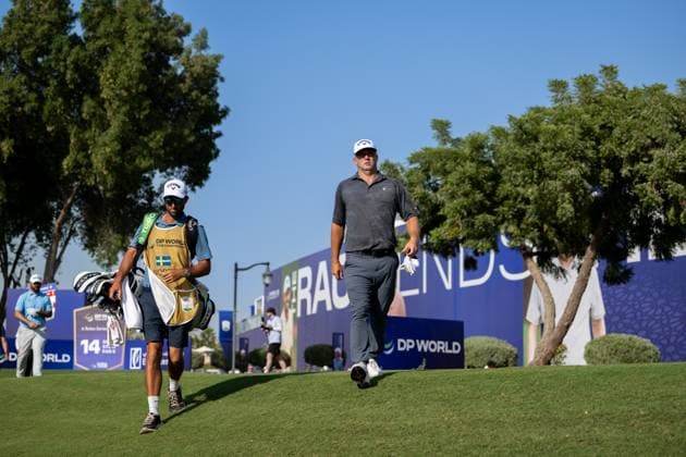 Alex Noren (SWE) Round 1 of the DP World Tour Championship 2025, held at the Jumeirah Golf Estate, Earth Course, Dhabi, United Arab Emerites. 13-16 November 2025. Dubai United Arab Emerites DP World Tour, Dp World Tour Championship 2025, Golf x11290x