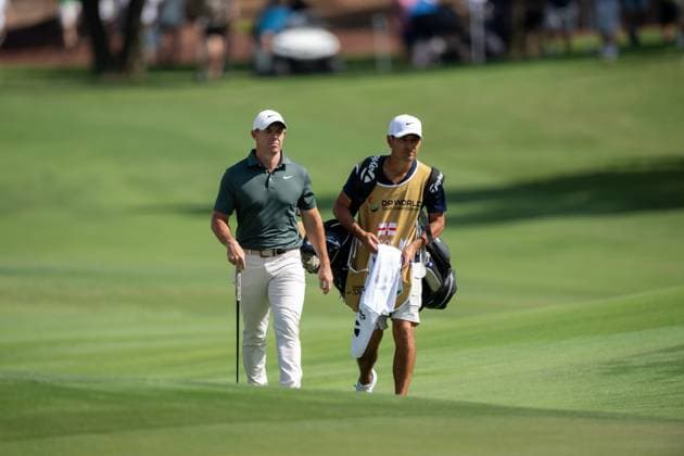 Rory Mcilroy (NIR) Round 1 of the DP World Tour Championship 2025, held at the Jumeirah Golf Estate, Earth Course, Dhabi, United Arab Emerites. 13-16 November 2025. Dubai United Arab Emerites DP World Tour, Dp World Tour Championship 2025, Golf x11290x