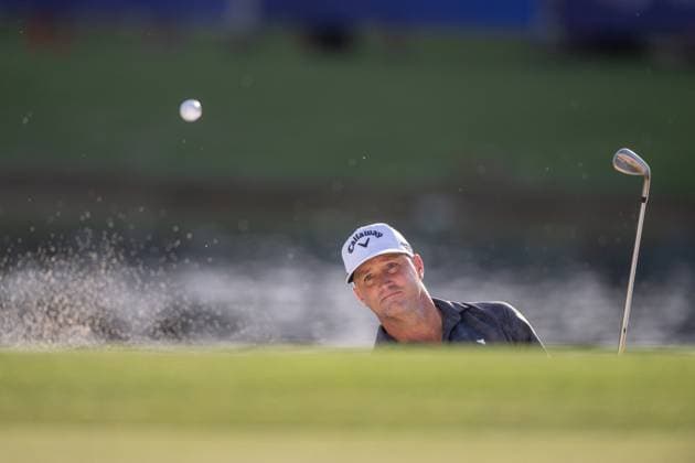 Alex Noren (SWE) Round 1 of the DP World Tour Championship 2025, held at the Jumeirah Golf Estate, Earth Course, Dhabi, United Arab Emerites. 13-16 November 2025. Dubai United Arab Emerites DP World Tour, Dp World Tour Championship 2025, Golf x11290x