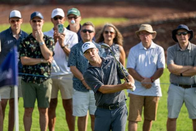 Alex Noren (SWE) Round 1 of the DP World Tour Championship 2025, held at the Jumeirah Golf Estate, Earth Course, Dhabi, United Arab Emerites. 13-16 November 2025. Dubai United Arab Emerites DP World Tour, Dp World Tour Championship 2025, Golf x11290x