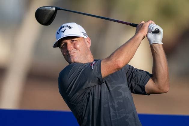 Alex Noren (SWE) Round 1 of the DP World Tour Championship 2025, held at the Jumeirah Golf Estate, Earth Course, Dhabi, United Arab Emerites. 13-16 November 2025. Dubai United Arab Emerites DP World Tour, Dp World Tour Championship 2025, Golf x11290x