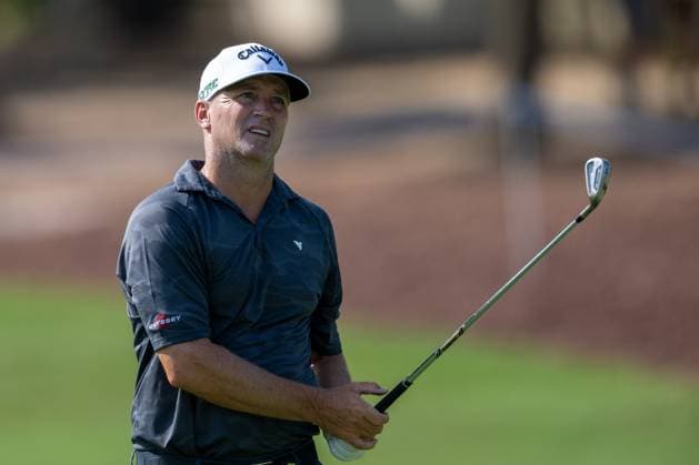 Alex Noren (SWE) Round 1 of the DP World Tour Championship 2025, held at the Jumeirah Golf Estate, Earth Course, Dhabi, United Arab Emerites. 13-16 November 2025. Dubai United Arab Emerites DP World Tour, Dp World Tour Championship 2025, Golf x11290x