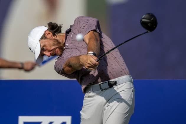 Tommy Fleetwood (ENG) Round 1 of the DP World Tour Championship 2025, held at the Jumeirah Golf Estate, Earth Course, Dhabi, United Arab Emerites. 13-16 November 2025. Dubai United Arab Emerites DP World Tour, Dp World Tour Championship 2025, Golf x11290x