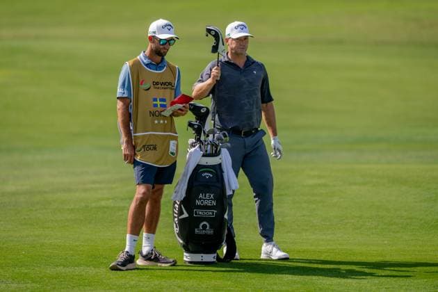 Alex Noren (SWE) Round 1 of the DP World Tour Championship 2025, held at the Jumeirah Golf Estate, Earth Course, Dhabi, United Arab Emerites. 13-16 November 2025. Dubai United Arab Emerites DP World Tour, Dp World Tour Championship 2025, Golf x11290x