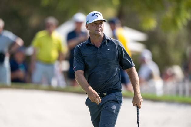 Alex Noren (SWE) Round 1 of the DP World Tour Championship 2025, held at the Jumeirah Golf Estate, Earth Course, Dhabi, United Arab Emerites. 13-16 November 2025. Dubai United Arab Emerites DP World Tour, Dp World Tour Championship 2025, Golf x11290x