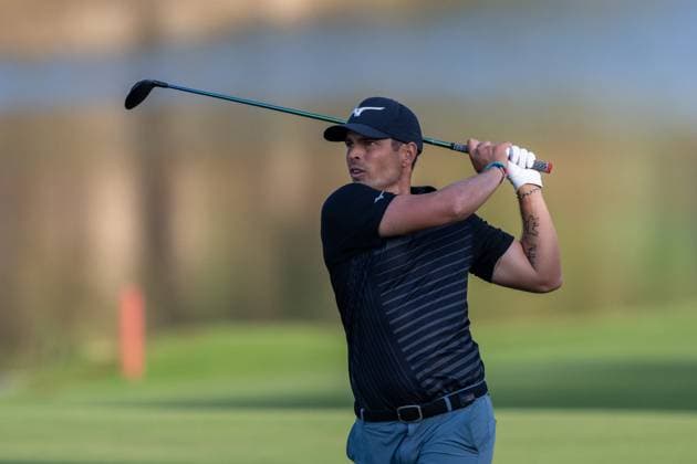 Adrien Saddier (FRA) Round 1 of the DP World Tour Championship 2025, held at the Jumeirah Golf Estate, Earth Course, Dhabi, United Arab Emerites. 13-16 November 2025. Dubai United Arab Emerites DP World Tour, Dp World Tour Championship 2025, Golf x11290x