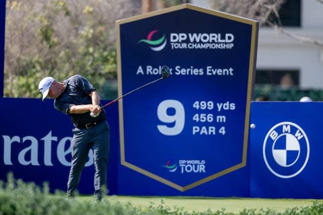 Alex Noren (SWE) Round 1 of the DP World Tour Championship 2025, held at the Jumeirah Golf Estate, Earth Course, Dhabi, United Arab Emerites. 13-16 November 2025. Dubai United Arab Emerites DP World Tour, Dp World Tour Championship 2025, Golf x11290x