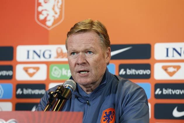 WARSCHAU , 13-11-2025 , PGE National Stadium, season 2025 2026 , press conference, PK, Pressekonferenz MD-1 , FIFA World Cup, WM, Weltmeisterschaft, Fussball Qualifier between Poland and The Netherlands. Pictures shows Netherlands Coach Ronald Koeman Press Conference Netherlands x32008258x Copyright: