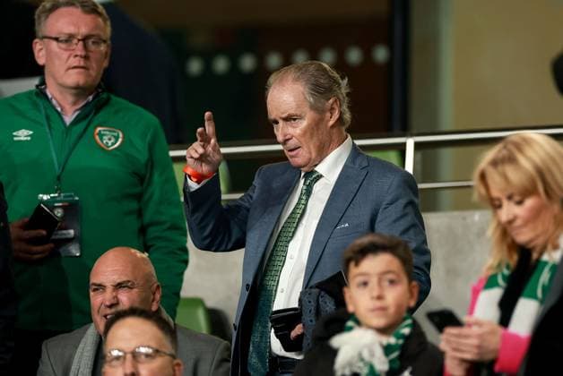 2026 FIFA World Cup, WM, Weltmeisterschaft, Fussball Qualifier Group F, Aviva Stadium, Dublin 13 11 2025 Republic of Ireland vs Portugal Ireland s Technical Advisor Brian Kerr in attendance Brian Kerr in attendance 13 11 2025  Copyright: x INPHO MorganxTreacyx 0U6A0076