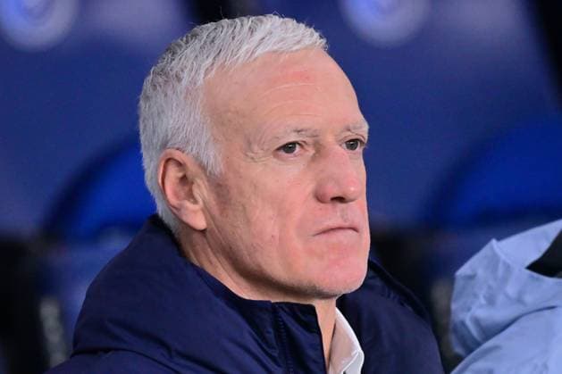 FOOTBALL : France vs Ukraine - Qualifications Europeennes - 13 11 2025 Didier Deschamps ( coach France ) during the UEFA European Qualifiers match between France and Ukraine at Parc des Princes on November 13, 2025 in Paris, France. ( Photo by Federico Pestellini PsnewZ ) - ParisFrance  Copyright: xFedericoxPestellinix