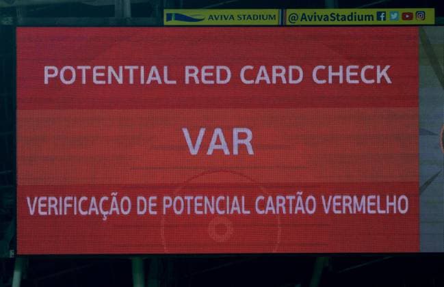 Cristiano Ronaldo of Portugal is sent off after having a yellow card changed to a red card following a VAR review Republic of Ireland v Portugal, FIFA 2026 World Cup Qualifying, Group F, Football, Aviva Stadium, Dublin, Ireland - 13 Nov 2025Dublin Aviva Stadium Ireland EDITORIAL USE ONLY No use with unauthorised audio, video, data, fixture lists, club league logos or live services. Online in-match use limited to 120 images, no video emulation. No use in betting, games or single club league player publications.  Copyright: xLorrainexO Sullivan Shutterstockx 15759346au