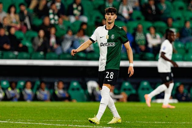 Rodrigo Ribeiro seen during Taca Da Liga quarterfinal game between teams of Sporting CP and Alverca FC at Estadio Jose Alvalade (Maciej Rogowski Ball Raw Images) Lisbon Estadio Jose Alvalade Portugal Copyright: xMaciejxRogowskix maciejrogowski_tacadaliga_sporting_alverca_2526-451