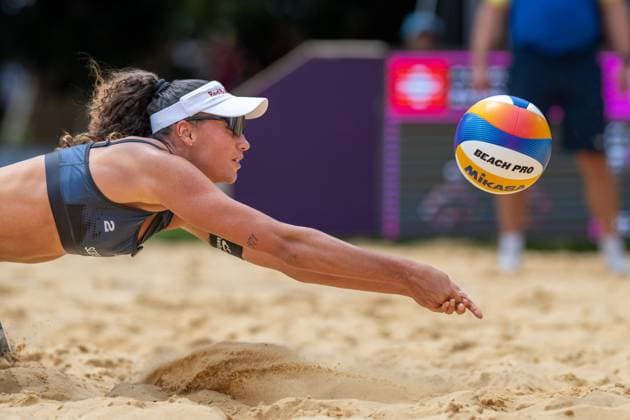RECORD DATE NOT STATED Beach volleyball, Beachvolleyball World Championships Adelaide, Australia 14.11.2025 ADELAIDE, AUSTRALIA - NOVEMBER 14: during the Beach Volleyball World Championships at Adelaide on November 14, 2025 in Adelaide, Australia. Copyright: xBEAUTIFULxSPORTS PeterxWeberx
