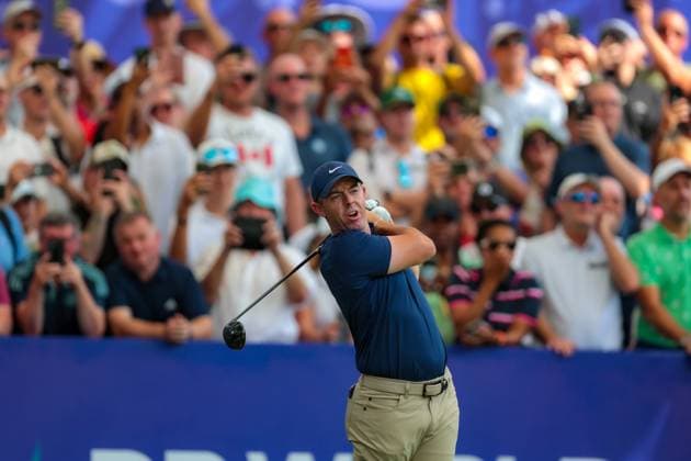 DUBAI, UNITED ARAB EMIRATES - 14.11.2025: Rory MCILROY (NIR) DP World Tour Championship Dubai at Jumeirah Golf Estates on November 14, 2025 in Dubai, United Arab Emirates.