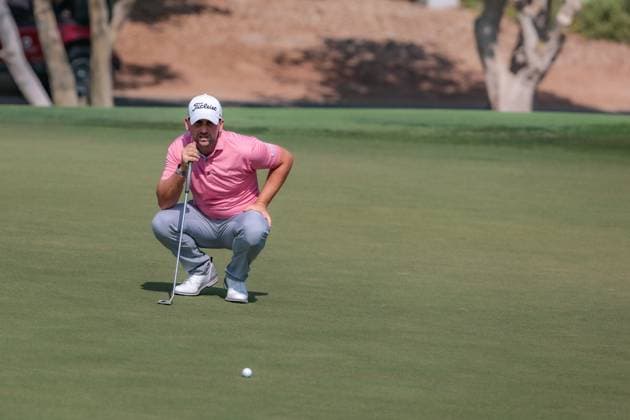 DUBAI, UNITED ARAB EMIRATES - 14.11.2025: Nicolai VON DELLINGSHAUSEN (GER) DP World Tour Championship Dubai at Jumeirah Golf Estates on November 14, 2025 in Dubai, United Arab Emirates.