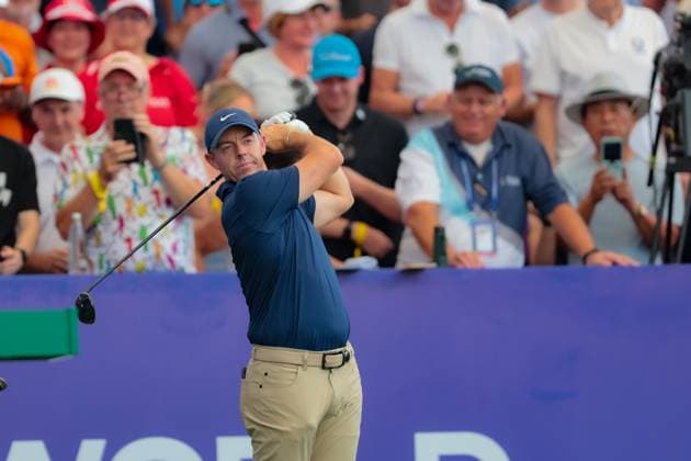 DUBAI, UNITED ARAB EMIRATES - 14.11.2025: Rory MCILROY (NIR) DP World Tour Championship Dubai at Jumeirah Golf Estates on November 14, 2025 in Dubai, United Arab Emirates.