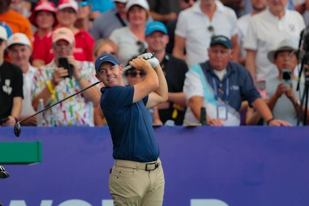DUBAI, UNITED ARAB EMIRATES - 14.11.2025: Rory MCILROY (NIR) DP World Tour Championship Dubai at Jumeirah Golf Estates on November 14, 2025 in Dubai, United Arab Emirates.