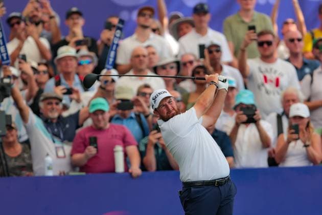DUBAI, UNITED ARAB EMIRATES - 14.11.2025: Shane LOWRY (IRL) DP World Tour Championship Dubai at Jumeirah Golf Estates on November 14, 2025 in Dubai, United Arab Emirates.
