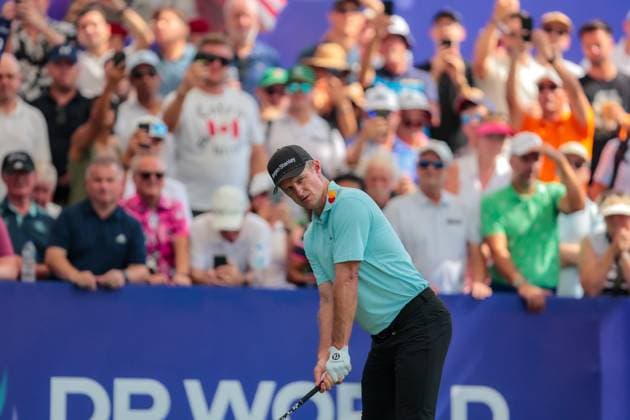 DUBAI, UNITED ARAB EMIRATES - 14.11.2025: Justin ROSE (ENG) DP World Tour Championship Dubai at Jumeirah Golf Estates on November 14, 2025 in Dubai, United Arab Emirates.