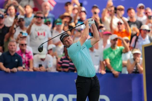 DUBAI, UNITED ARAB EMIRATES - 14.11.2025: Justin ROSE (ENG) DP World Tour Championship Dubai at Jumeirah Golf Estates on November 14, 2025 in Dubai, United Arab Emirates.