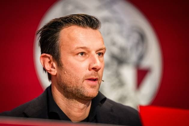 AMSTERDAM , 14-11-2025 , JohanCruyff ArenA , season 2025 2026 , Ajax AVA vergadering 2025 , picture shows Ajax algemeen directeur Menno Geelen Ajax AVA vergadering 2025  x32015997x Copyright:
